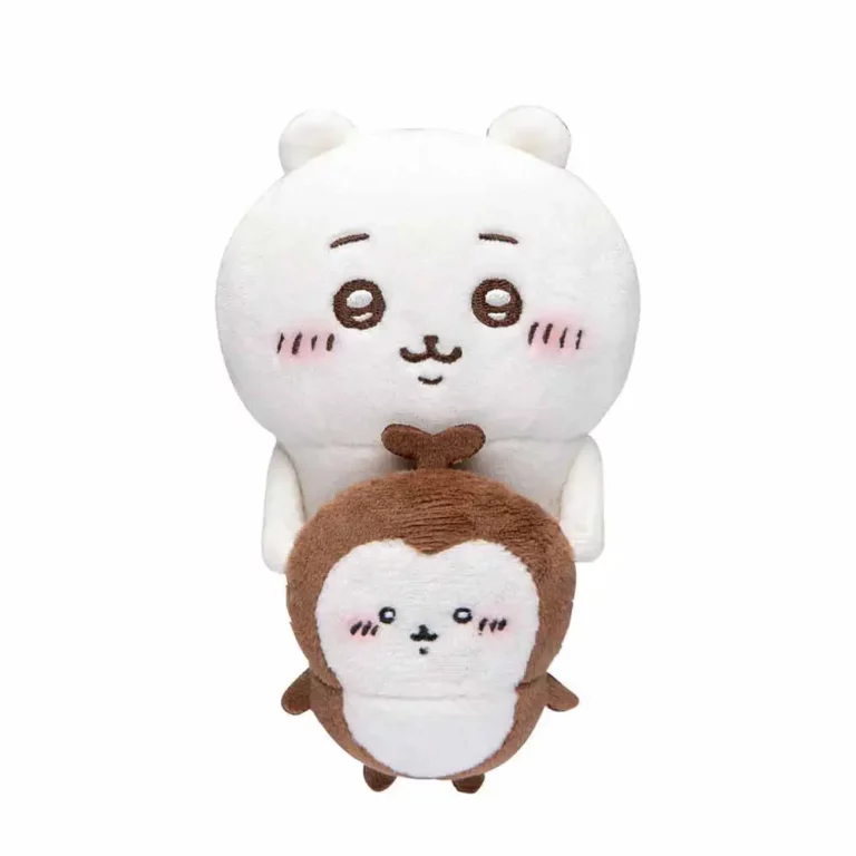 Desktop Hanging Plush (Chiikawa & Beetle) - Chiikawa Tribe